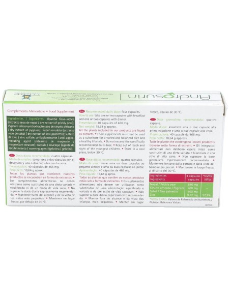 Androsurin 40 Caps (Prostacal+) de Tegor