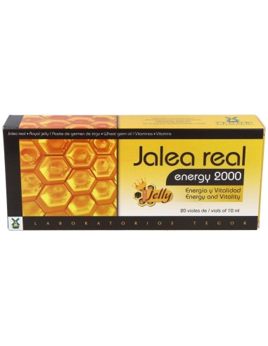 Jalea Real Energy 2000  20 Viales 10 Ml. de Tegor