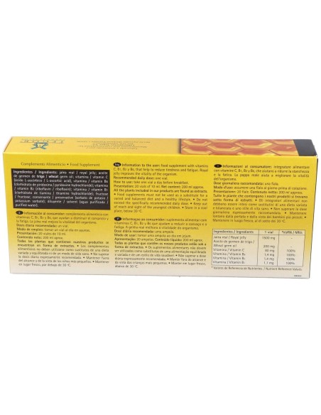 Jalea Real Energy 2000  20 Viales 10 Ml. de Tegor