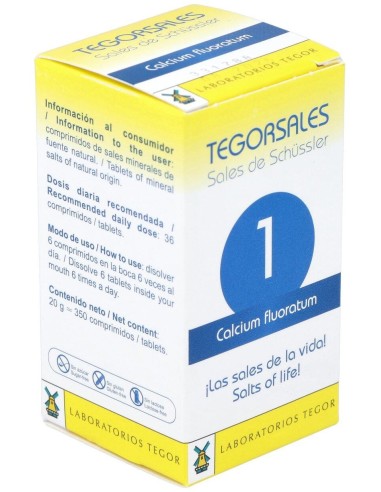 Tegorsal Nº 1 (20 G) Comprimidos de Tegor