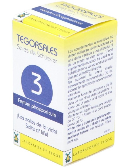 Tegorsal Nº 3 (20 G) Comprimidos de Tegor