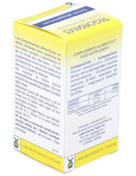 Tegorsal Nº 3 (20 G) Comprimidos de Tegor