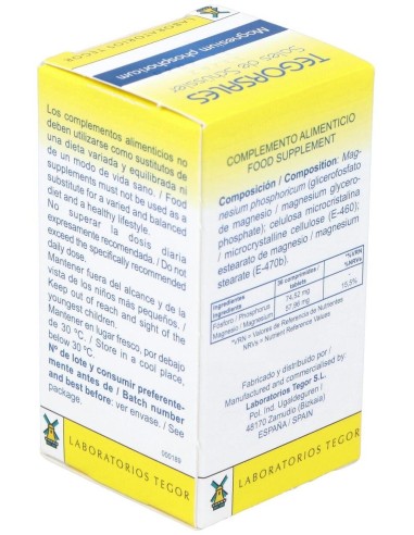 Tegorsal Nº 7 (20 G) Comprimidos de Tegor