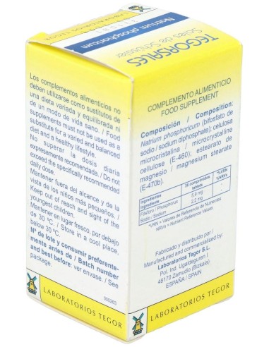 Tegorsal Nº 9 (20 G) Comprimidos de Tegor