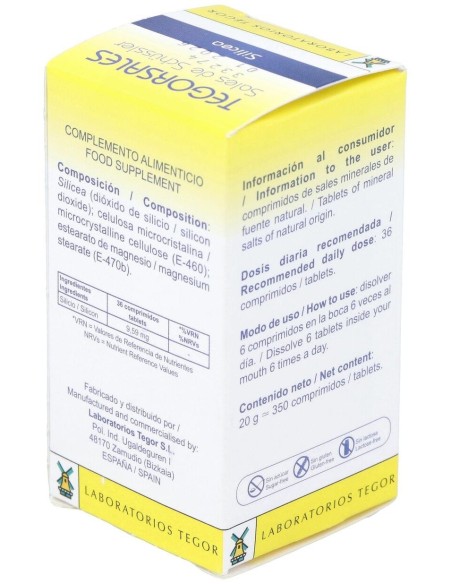 Tegorsal Nº 11 (20 G) Comprimidos de Tegor