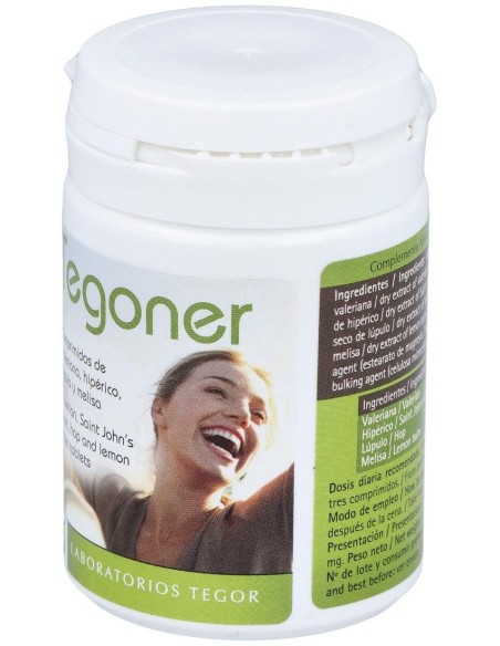 Tegoner 120 Comprimidos de Tegor