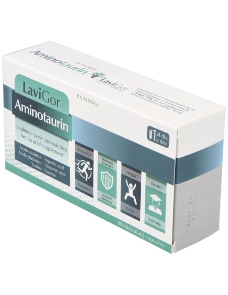 Aminotaurin 60Cap. de Lavigor