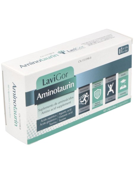 Aminotaurin 60Cap. de Lavigor