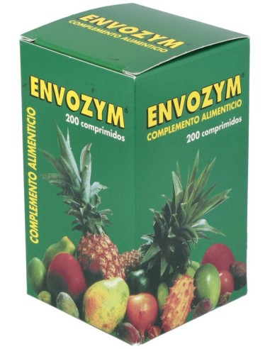 Envozym  Complemento Alimenticio  200 Comp. de Goresi-Pharma