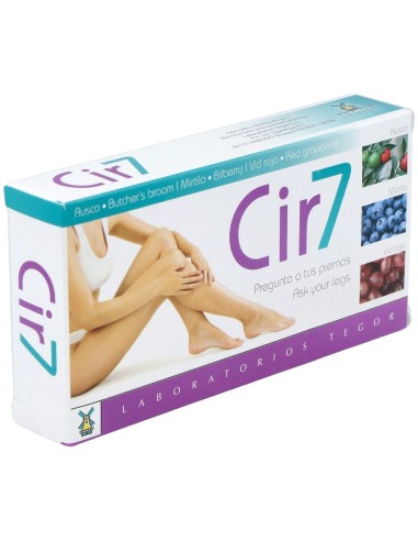 Cir 7 Blister 40 Capsulas de Tegor