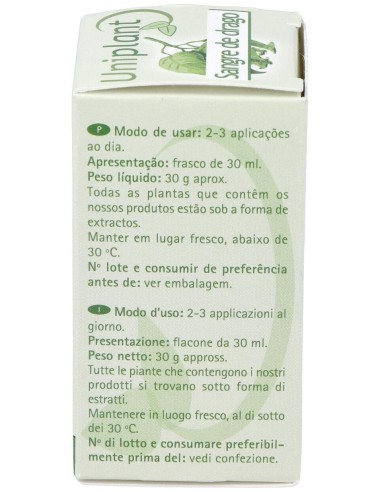 Uniplant Sangre De Drago 30 Ml. de Tegor