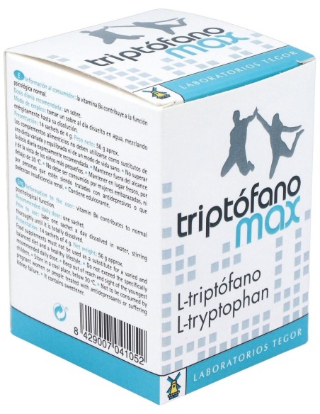 Triptofano Max 14 Sobres de Tegor
