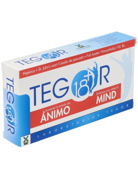 Tegor 18 +  40 Capsulas de Tegor