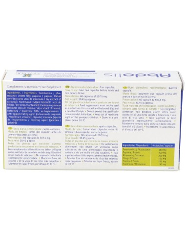 Abdolis 60 Capasulas de Tegor