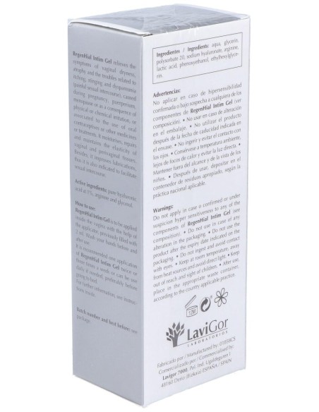 Regenhial Intim Gel 2X24Ml. de Lavigor