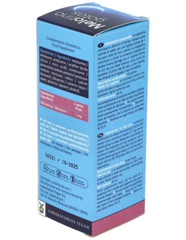 melatina gotas 30 ml.