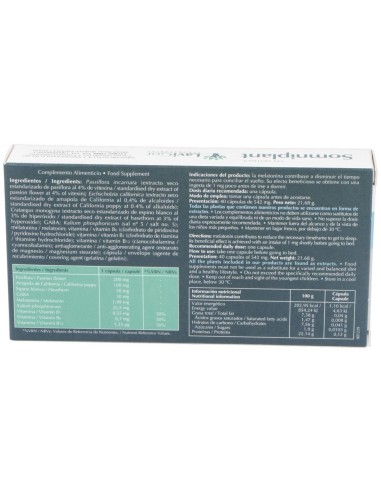 Somniplant 40Cap. de Lavigor