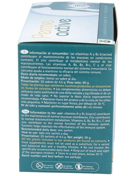 Permeactive 20 Sobres de Tegor