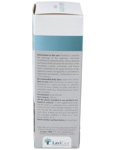 Lavitoxidren 200Ml. de Lavigor