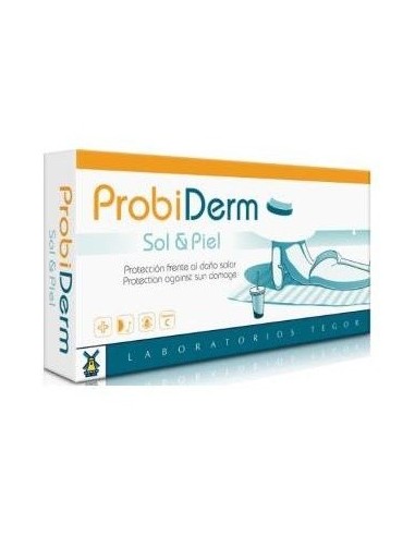 Probiderm Sol Y Piel 40 Capsulas de Tegor