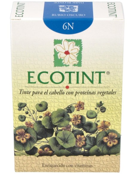 Rubio Oscuro Tinte Para Cabello de Ecotint