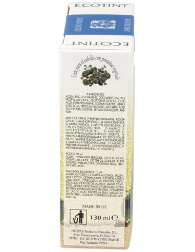 Rubio Oscuro Tinte Para Cabello de Ecotint