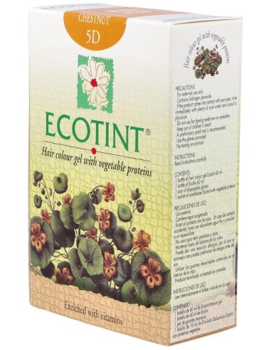 Castaño Claro Dorado Tinte Para Cabello de Ecotint