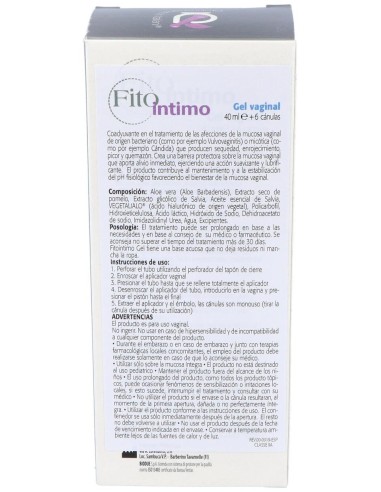 Fito Gel Intimo Vaginal 40Ml. de Noefar