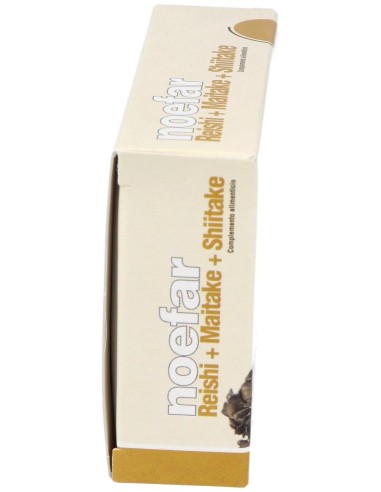 Reishi + Maitake + Shiitake 30Cap. de Noefar