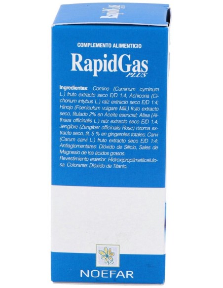 Rapidgas Plus 50Cap. de Noefar
