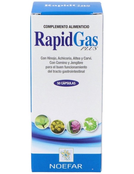 Rapidgas Plus 50Cap. de Noefar