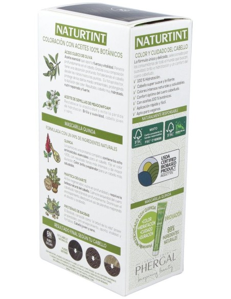 Naturtint Biobased 6N Rubio Oscuro Naturtint