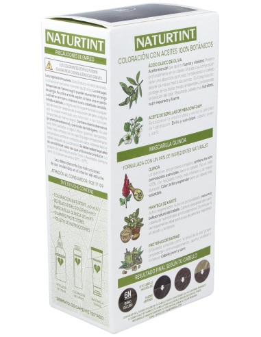 Naturtint Biobased 6N Rubio Oscuro Naturtint