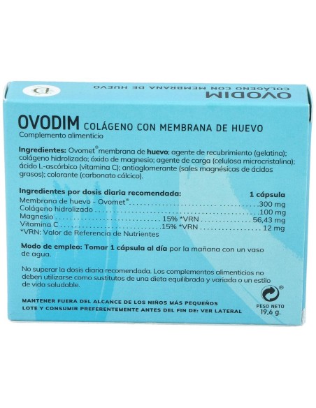 Ovodim Colageno Con Ovomet 30Cap. de Dimefar