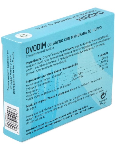 Ovodim Colageno Con Ovomet 30Cap. de Dimefar