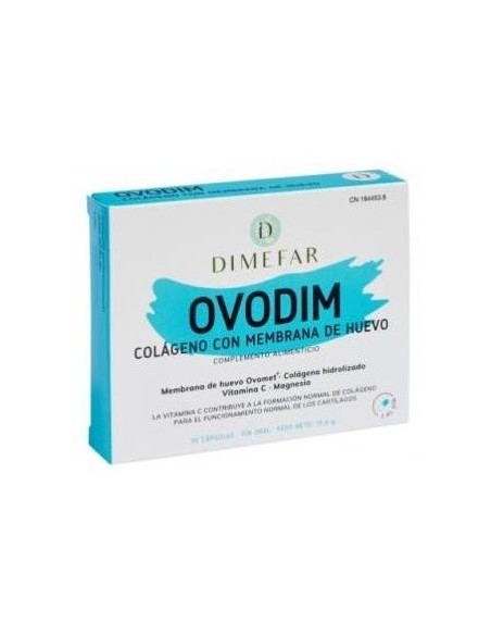 Ovodim Colageno Con Ovomet 30Cap. de Dimefar