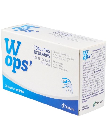 Wops Toallitas Oculares 30Ud. de Deiters