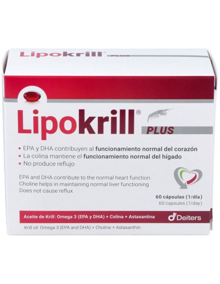 Lipokrill Plus 60Cap. de Deiters
