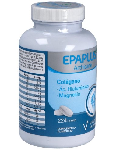 Epaplus Colageno+Hialuronico+Magnesio 224Comp. de Epa Plus