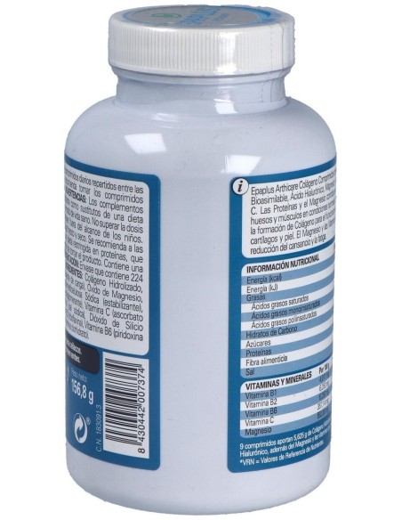 Epaplus Colageno+Hialuronico+Magnesio 224Comp. de Epa Plus