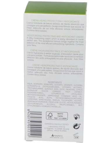 Cvital Crema Hidro-Protectora Antioxidante 50Ml. de Atache