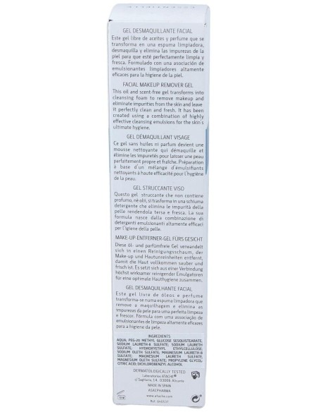 Essentielle Makeup Remover Gel 115Ml. de Atache