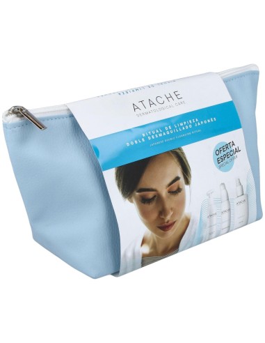 Pack Neceser Limpieza Essentielle 115ml+115ml+200ml de Atache