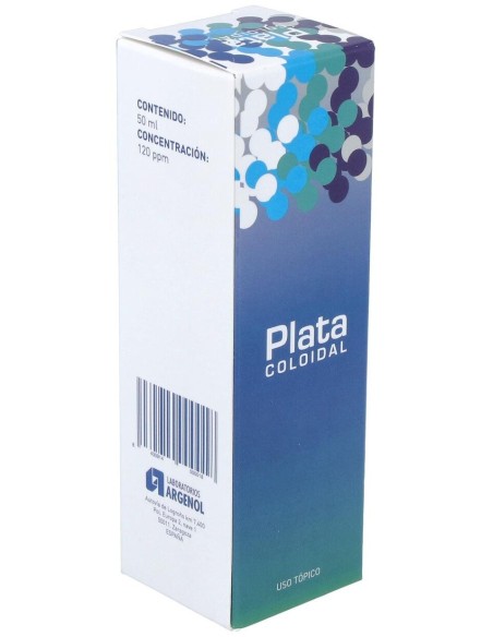 Plata Coloidal 120Ppm 50Ml. de Argenol