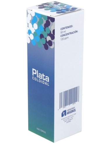 Plata Coloidal 120Ppm 50Ml. de Argenol