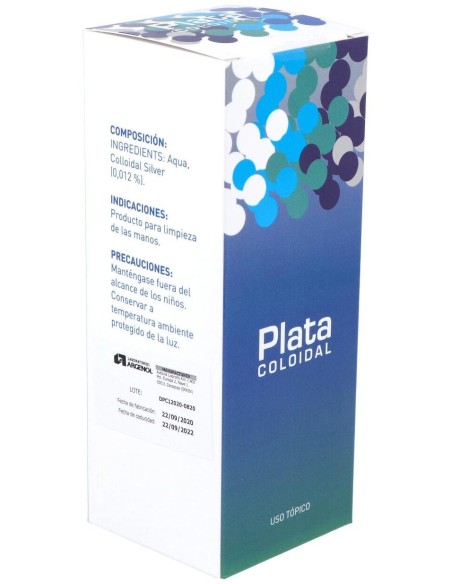 Plata Coloidal 120Ppm 200Ml. de Argenol