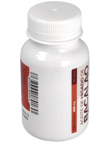 Higado De Bacalao 500Mg. 110Perlas de Ghf
