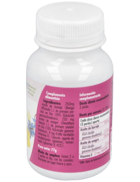 Maxi Omega Onagra Y Borraja 500Mg. 110Perlas de Ghf