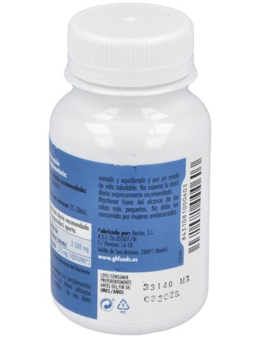 Quelato De Magnesio 100Comp. de Ghf