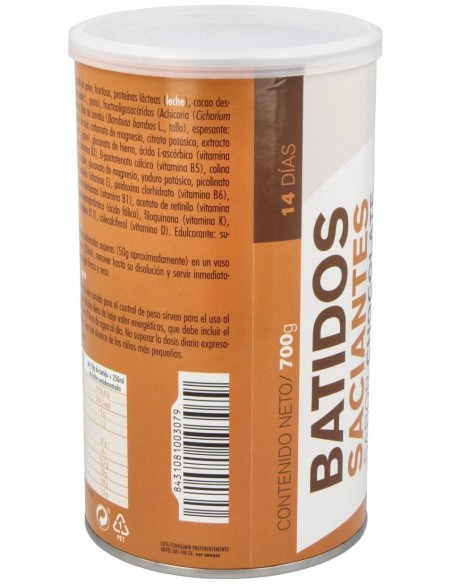 Batido Control De Peso Sabor Chocolate 700Gr. de Ghf